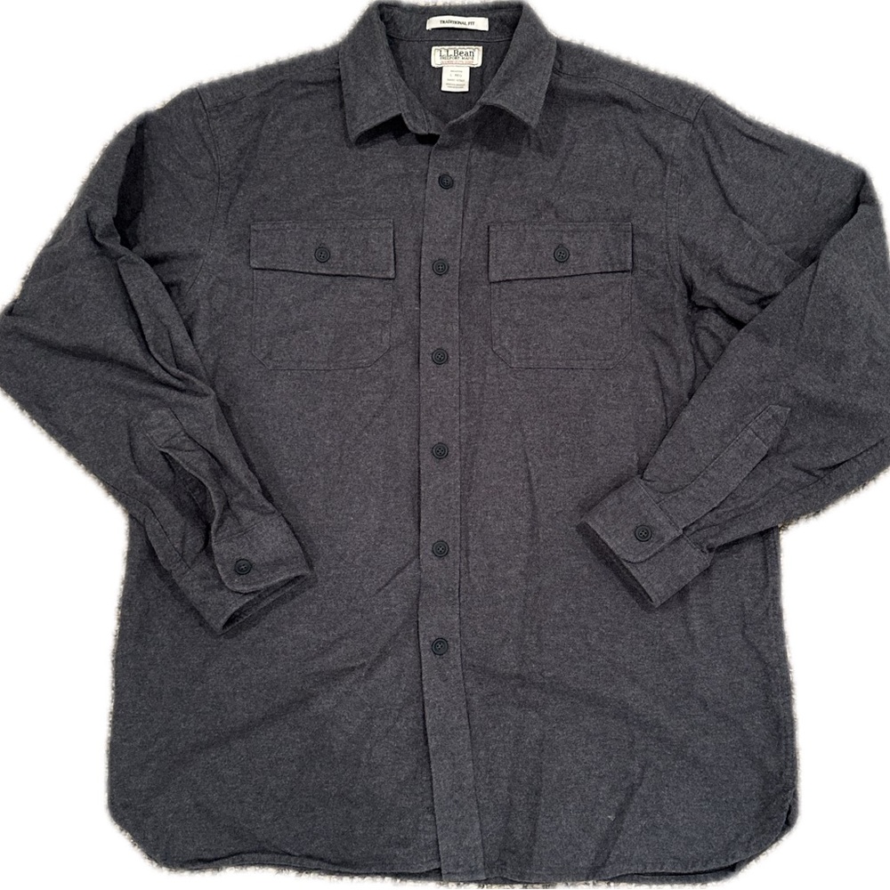 LLBEAN Men's Chamois Shirt, Traditional Fit: Large